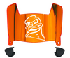 Virginia Tech Hokies Mini Football Helmet Visor Shield w/ Clips - PICK VISOR & LOGO COLOR