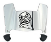 Virginia Tech Hokies Mini Football Helmet Visor Shield w/ Clips - PICK VISOR & LOGO COLOR