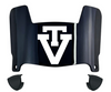 Virginia Tech Hokies Mini Football Helmet Visor Shield w/ Clips - PICK VISOR & LOGO COLOR