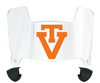 Virginia Tech Hokies Mini Football Helmet Visor Shield w/ Clips - PICK VISOR & LOGO COLOR