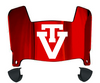 Virginia Tech Hokies Mini Football Helmet Visor Shield w/ Clips - PICK VISOR & LOGO COLOR