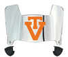 Virginia Tech Hokies Mini Football Helmet Visor Shield w/ Clips - PICK VISOR & LOGO COLOR