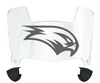 Wagner Seahawks Mini Football Helmet Visor Shield w/ Clips - PICK VISOR & LOGO COLOR