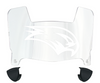 Wagner Seahawks Mini Football Helmet Visor Shield w/ Clips - PICK VISOR & LOGO COLOR