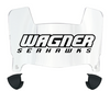 Wagner Seahawks Mini Football Helmet Visor Shield w/ Clips - PICK VISOR & LOGO COLOR