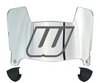 Wagner Seahawks Mini Football Helmet Visor Shield w/ Clips - PICK VISOR & LOGO COLOR