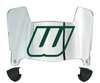 Wagner Seahawks Mini Football Helmet Visor Shield w/ Clips - PICK VISOR & LOGO COLOR