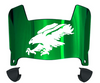 Wagner Seahawks Mini Football Helmet Visor Shield w/ Clips - PICK VISOR & LOGO COLOR