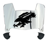 Wagner Seahawks Mini Football Helmet Visor Shield w/ Clips - PICK VISOR & LOGO COLOR