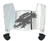 Wagner Seahawks Mini Football Helmet Visor Shield w/ Clips - PICK VISOR & LOGO COLOR