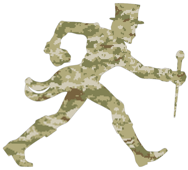 Wake Forest Demon Deacons Alternate Logo Salute to Service Camouflage Camo Vinyl Decal PICK SIZE