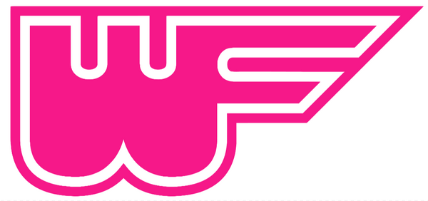 Wake Forest Demon Deacons Hot Pink Retro Throwback Logo Premium DieCut Vinyl Decal PICK SIZE