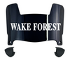 Wake Forest Demon Deacons Mini Football Helmet Visor Shield w/ Clips - PICK VISOR & LOGO COLOR
