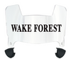 Wake Forest Demon Deacons Mini Football Helmet Visor Shield w/ Clips - PICK VISOR & LOGO COLOR