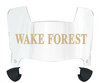 Wake Forest Demon Deacons Mini Football Helmet Visor Shield w/ Clips - PICK VISOR & LOGO COLOR