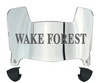 Wake Forest Demon Deacons Mini Football Helmet Visor Shield w/ Clips - PICK VISOR & LOGO COLOR