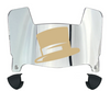 Wake Forest Demon Deacons Mini Football Helmet Visor Shield w/ Clips - PICK VISOR & LOGO COLOR