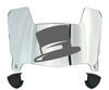 Wake Forest Demon Deacons Mini Football Helmet Visor Shield w/ Clips - PICK VISOR & LOGO COLOR