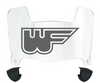 Wake Forest Demon Deacons Mini Football Helmet Visor Shield w/ Clips - PICK VISOR & LOGO COLOR