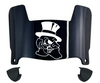 Wake Forest Demon Deacons Mini Football Helmet Visor Shield w/ Clips - PICK VISOR & LOGO COLOR
