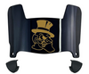 Wake Forest Demon Deacons Mini Football Helmet Visor Shield w/ Clips - PICK VISOR & LOGO COLOR