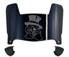 Wake Forest Demon Deacons Mini Football Helmet Visor Shield w/ Clips - PICK VISOR & LOGO COLOR