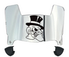 Wake Forest Demon Deacons Mini Football Helmet Visor Shield w/ Clips - PICK VISOR & LOGO COLOR
