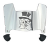 Wake Forest Demon Deacons Mini Football Helmet Visor Shield w/ Clips - PICK VISOR & LOGO COLOR