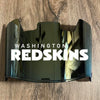 Washington Commanders Redskins Full Size Football Helmet Visor Shield Gold Iridium Mirror w/ Clips - PICK LOGO COLOR