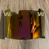 Washington Commanders Redskins Full Size Football Helmet Visor Shield Red Iridium Mirror w/ Clips - PICK LOGO COLOR