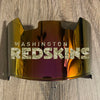 Washington Commanders Redskins Full Size Football Helmet Visor Shield Red Iridium Mirror w/ Clips - PICK LOGO COLOR