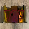 Washington Commanders Redskins Full Size Football Helmet Visor Shield Red Iridium Mirror w/ Clips - PICK LOGO COLOR