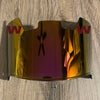 Washington Commanders Redskins Full Size Football Helmet Visor Shield Red Iridium Mirror w/ Clips - PICK LOGO COLOR
