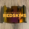Washington Commanders Redskins Full Size Football Helmet Visor Shield Red Iridium Mirror w/ Clips - PICK LOGO COLOR