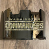 Washington Commanders Redskins Full Size Football Helmet Visor Shield Silver Chrome Mirror w/ Clips - PICK LOGO COLOR
