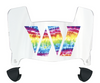 Washington Commanders Limited Edition Mini Football Helmet Visor w/ Clips - PICK VISOR & LOGO COLOR