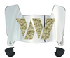 Washington Commanders Limited Edition Mini Football Helmet Visor w/ Clips - PICK VISOR & LOGO COLOR