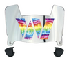 Washington Commanders Limited Edition Mini Football Helmet Visor w/ Clips - PICK VISOR & LOGO COLOR