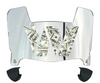 Washington Commanders Limited Edition Mini Football Helmet Visor w/ Clips - PICK VISOR & LOGO COLOR
