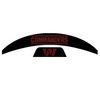 Washington Commanders MIDI Mid Size SpeedFlex Football Helmet Front & Back Bumper Decal Set - Pick Color