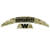 Washington Commanders MIDI Mid Size SpeedFlex Football Helmet Front & Back Bumper Decal Set - Pick Color