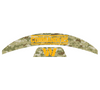 Washington Commanders MIDI Mid Size SpeedFlex Football Helmet Front & Back Bumper Decal Set - Pick Color
