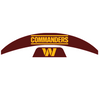 Washington Commanders MIDI Mid Size SpeedFlex Football Helmet Front & Back Bumper Decal Set - Pick Color