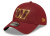 Washington Commanders Swarovski Crystal Bling Womens Red New Era Adjustable Hat