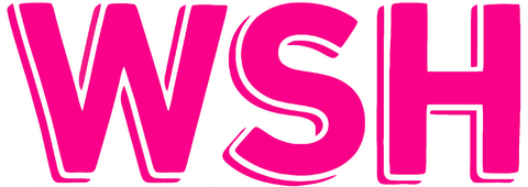 Washington Nationals Hot Pink City Connect WSH Logo Premium DieCut Vinyl Decal PICK SIZE