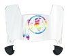 Washington Redskins Limited Edition Mini Football Helmet Visor Shield w/ Clips - PICK VISOR & LOGO COLOR