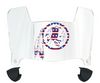 Washington Redskins Limited Edition Mini Football Helmet Visor Shield w/ Clips - PICK VISOR & LOGO COLOR