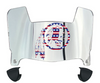Washington Redskins Limited Edition Mini Football Helmet Visor Shield w/ Clips - PICK VISOR & LOGO COLOR