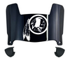 Washington Redskins Retro Mini Football Helmet Visor Shield w/ Clips - PICK VISOR & LOGO COLOR