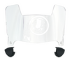 Washington Redskins Retro Mini Football Helmet Visor Shield w/ Clips - PICK VISOR & LOGO COLOR